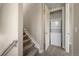 Convenient upper-level laundry with stackable washer/dryer at 3425 W 16Th Ave, Denver, CO 80204