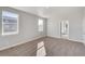 Bedroom with carpet flooring and access to a bathroom at 1815 Chaffee Crest Dr, Berthoud, CO 80513