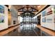 Elegant clubhouse interior with fireplace and high ceilings at 1815 Chaffee Crest Dr, Berthoud, CO 80513