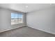 Bedroom with a large window offering scenic views at 1815 Chaffee Crest Dr, Berthoud, CO 80513