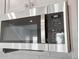 Stainless steel microwave above the stove at 21124 E 63Rd Dr, Aurora, CO 80019