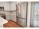 Stainless steel refrigerator with water dispenser at 21124 E 63Rd Dr, Aurora, CO 80019