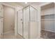 Bathroom with shower, toilet and closet at 21124 E 63Rd Dr, Aurora, CO 80019