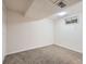 Unfinished basement room with neutral walls and carpet at 336 Aquarius Ct, Littleton, CO 80124