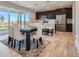 Spacious kitchen with island, stainless steel appliances, and ample cabinet space at 27431 E 10Th Dr, Aurora, CO 80018