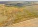 Aerial view of property with large land at 54333 E County Road 26, Strasburg, CO 80136