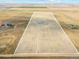Aerial view showing a house and large lot at 54333 E County Road 26, Strasburg, CO 80136