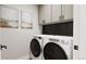 Convenient laundry room with side-by-side washer and dryer at 1736 W 166Th Ave, Broomfield, CO 80023