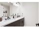 Double vanity bathroom with modern finishes at 1736 W 166Th Ave, Broomfield, CO 80023