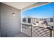 Private balcony overlooking the community at 6153 N Ceylon St # 303, Denver, CO 80249