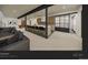 Finished basement with wet bar, game area, and ample living space at 5061 Moss Pl, Golden, CO 80403