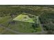 Aerial view showing property lines at 102 Staghorn Way, Franktown, CO 80116