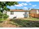 Spacious backyard with shed and grass at 8479 Sandreed Cir, Parker, CO 80134