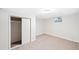 Finished basement bedroom with closet and carpet at 10700 E 8T Ave, Aurora, CO 80010