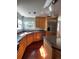 Modern kitchen with stainless steel appliances and island at 15626 Greenstone Cir, Parker, CO 80134