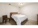 Bedroom with a single bed and nightstand at 1560 Blake St # 810, Denver, CO 80202