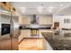 Updated kitchen featuring stainless steel appliances and granite countertops at 1560 Blake St # 810, Denver, CO 80202