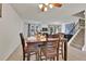 Dining area with table and chairs near kitchen at 3407 S Ammons St # 20-2, Lakewood, CO 80227