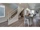 Modern kitchen with granite countertops and pendant lighting at 12946 E 103Rd Ave, Commerce City, CO 80022