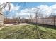 Backyard patio with seating area and grass at 9630 W 105Th Ave, Broomfield, CO 80021