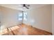 Bedroom with hardwood floors and corner windows at 3429 W 73Rd Ave, Westminster, CO 80030