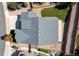 Overhead view of house highlighting roofline and yard at 1178 Freedom Way, Castle Rock, CO 80109