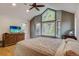 Spacious main bedroom with a large bed and abundant natural light at 12000 W 29Th Pl, Wheat Ridge, CO 80215