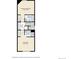 Second floor with primary bedroom, bathroom, and additional bedroom at 12008 E Tennessee Dr, Aurora, CO 80012