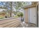 Private patio with access from the kitchen area at 1758 Eagle St # C, Aurora, CO 80011