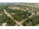 Large lot nestled in a wooded area with surrounding homes at 4381 Cheyenne Dr, Larkspur, CO 80118
