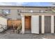 Private storage units with bike racks at 2460 W Caithness Pl # 104, Denver, CO 80211