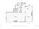 First floor plan features a great room with fireplace, Gathering room, kitchen and bathroom at 34 S Raleigh St, Denver, CO 80219
