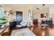 Open dining area with hardwood floors and modern lighting at 3001 Eagle Ridge Rd, Longmont, CO 80503