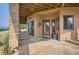 Patio with double doors and mountain views at 3001 Eagle Ridge Rd, Longmont, CO 80503