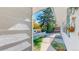 View of the front yard from the entrance at 3067 S Holly Pl, Denver, CO 80222