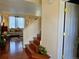 Interior view of staircase leading to the upper level of the home at 20768 Randolph Pl, Denver, CO 80249