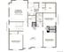 Upper floor plan with primary bedroom, 3 other bedrooms, and 2 bathrooms at 5549 Riverbend Ave, Firestone, CO 80504