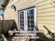 Workshop exterior with double French doors opening to a garden at 1501 S Garfield St, Denver, CO 80210