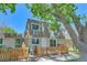 Townhouse with private fenced patio and landscaping at 6885 E Arizona Avenue # D, Denver, CO 80224