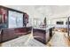 Modern kitchen with dark wood cabinets and granite island at 7000 S Sheridan Blvd, Littleton, CO 80128