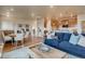 Open concept dining area with a view of the living room at 830 W 128Th Pl, Westminster, CO 80234