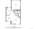 Main floor layout showing kitchen, living room, and garage at 18242 E Bethany Pl, Aurora, CO 80013