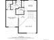 Upper floor plan with primary bedroom and two additional bathrooms at 18242 E Bethany Pl, Aurora, CO 80013