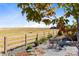 Small patio furniture set overlooking a scenic landscape at 9785 Mount Kataka Pt, Littleton, CO 80125