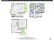 Three-story floor plan; includes a garage and porch at 4072 N Rome St, Aurora, CO 80019