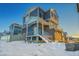 Modern two-story home with gray and white exterior at 4072 N Rome St, Aurora, CO 80019