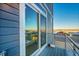 Private balcony with sliding glass door and view at 4072 N Rome St, Aurora, CO 80019