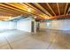 Unfinished basement offering lots of potential at 4285 Mohawk Dr, Larkspur, CO 80118