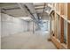 Unfinished basement with high ceilings and potential at 6192 N Lisbon St, Aurora, CO 80019