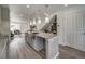 Modern kitchen with granite countertops and island at , Commerce City, CO 80022